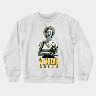 Capturing Life's Hidden Moments: The Street Photography of Vivian Maier Crewneck Sweatshirt